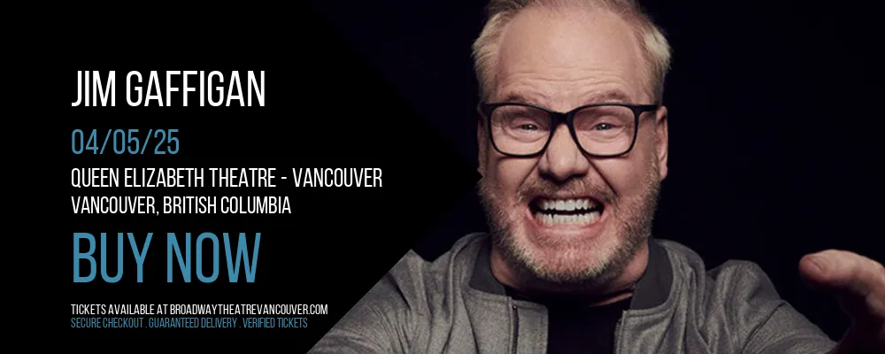 Jim Gaffigan at Queen Elizabeth Theatre